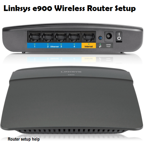 Linksys e900 Router Setup